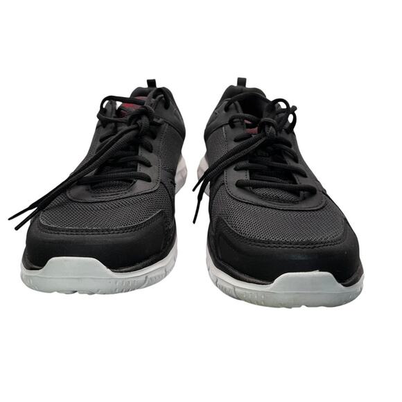New SKECHERS Men's Black Track Scloric Running Shoes Size 11.5 - Picture 7 of 10